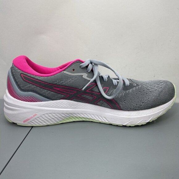 Asics GT 1000 11 Sneakers Shoes Running Athletic Gray Pink Womens 10 Unisex 42 - Picture 11 of 14